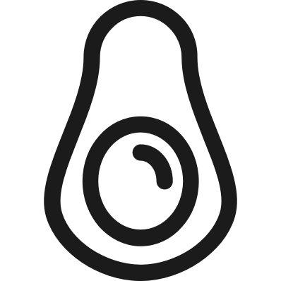 avocado SVG PNG LOGO CLIPART Vectors Images Hd Icons Graphics.