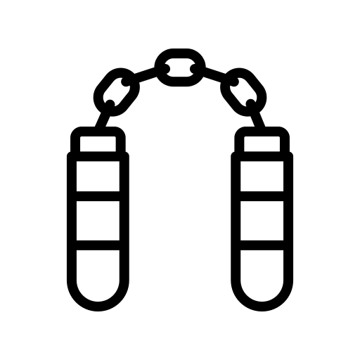 nunchaku SVG PNG LOGO CLIPART Vectors Images Hd Icons Graphics.