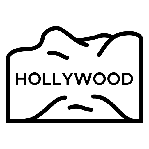 hollywood SVG PNG LOGO CLIPART Vectors Images Hd Icons Graphics.
