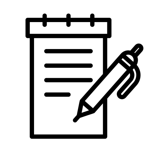 notepad SVG PNG LOGO CLIPART Vectors Images Hd Icons Graphics.