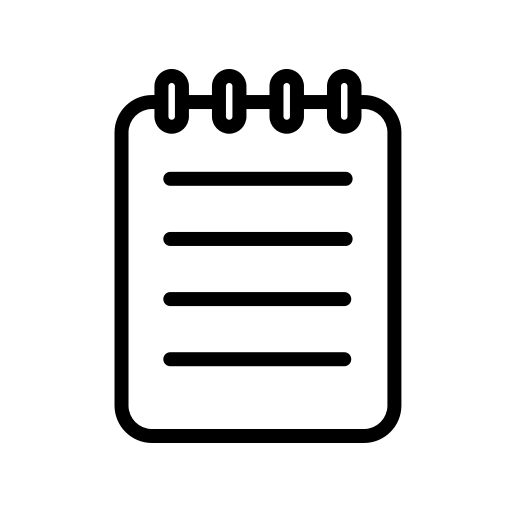 notepad SVG PNG LOGO CLIPART Vectors Images Hd Icons Graphics.