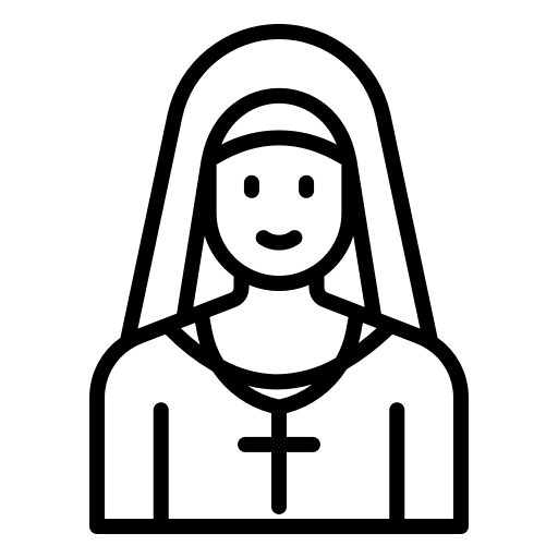 nun SVG PNG LOGO CLIPART Vectors Images Hd Icons Graphics.