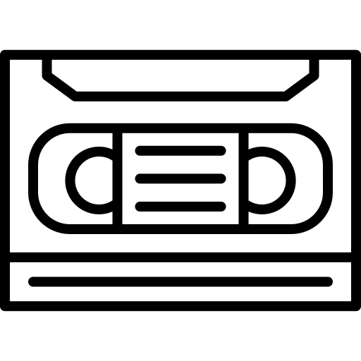 vhs SVG PNG LOGO CLIPART Vectors Images Hd Icons Graphics.