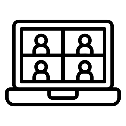 video-conference SVG PNG LOGO CLIPART Vectors Images Hd Icons Graphics.