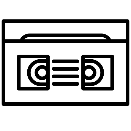 vhs SVG PNG LOGO CLIPART Vectors Images Hd Icons Graphics.